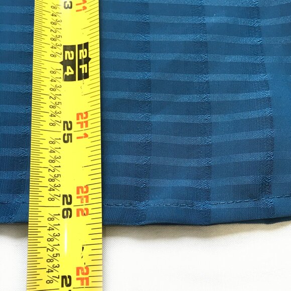 Liz Baker women's matching tank top and blouse combo, teal, size 12 - Picture 11 of 13